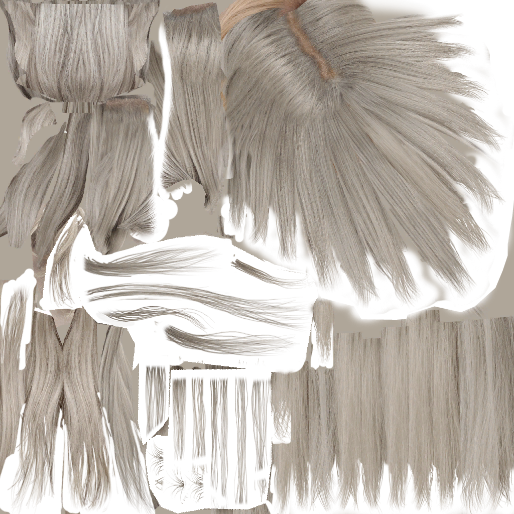 Geralt cheveux